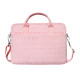 WiWU Vogue Laptop Slim Bag (with strap)  Pink